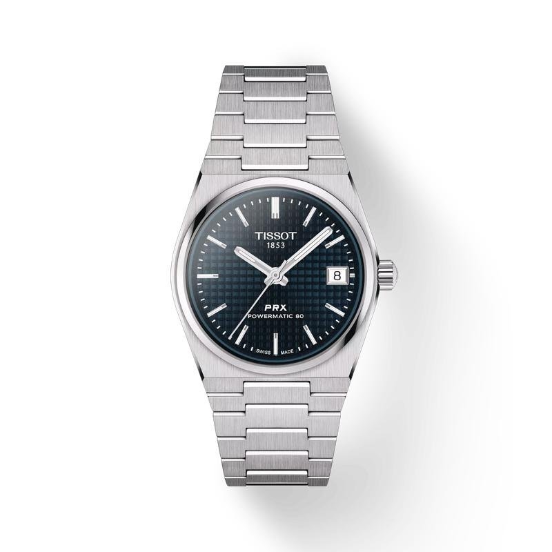 Orologio Tissot Prx Powermatic 80 35Mm - Acciaio Blu