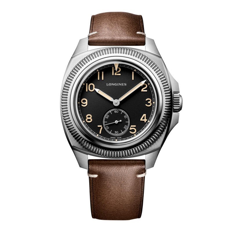 Longines Pilot Majetek - Automatico - Pelle - Nero