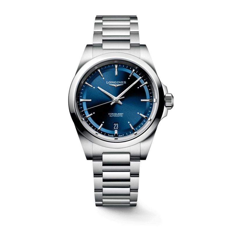 Orologio Longines Conquest - Acciaio Inossidabile - Blu