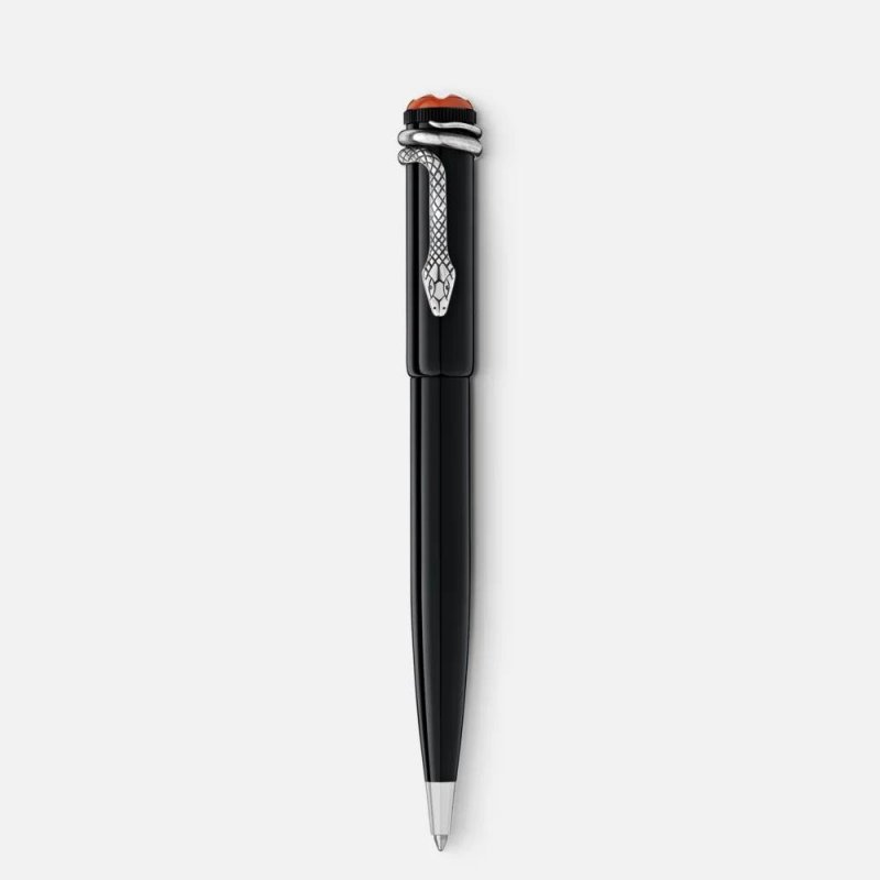 Penna A Sfera Montblanc Heritage Collection Rouge Et Noir
