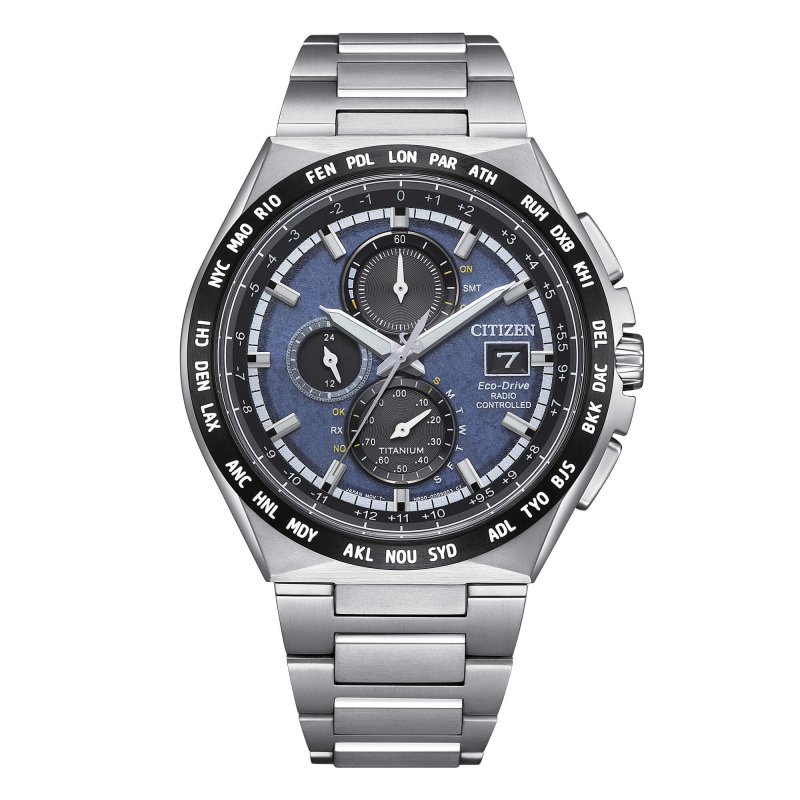 Orologio Citizen At8 Super Titanio - Crono - Eco Drive