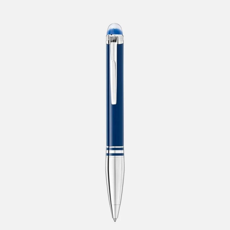 Penna A Sfera Starwalker Blue Planet Doué - Montblanc