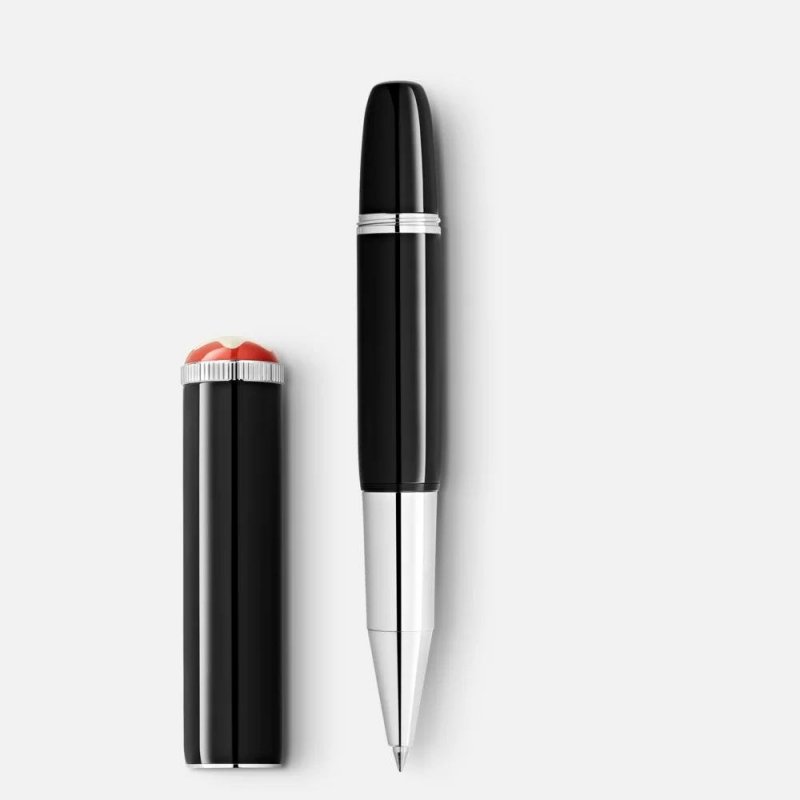 Roller Montblanc Heritage Rouge Et Noir “Baby” Edizione Speciale Nera - Montblanc