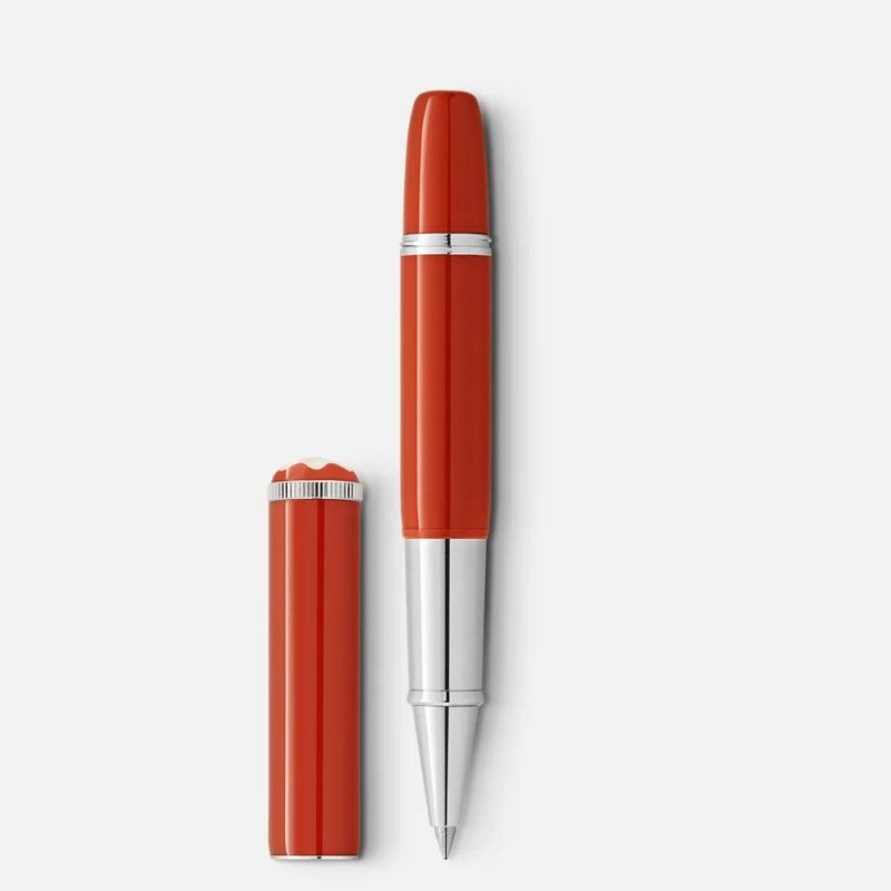 Roller Montblanc Heritage Rouge Et Noir “Baby” Corallo - Montblanc
