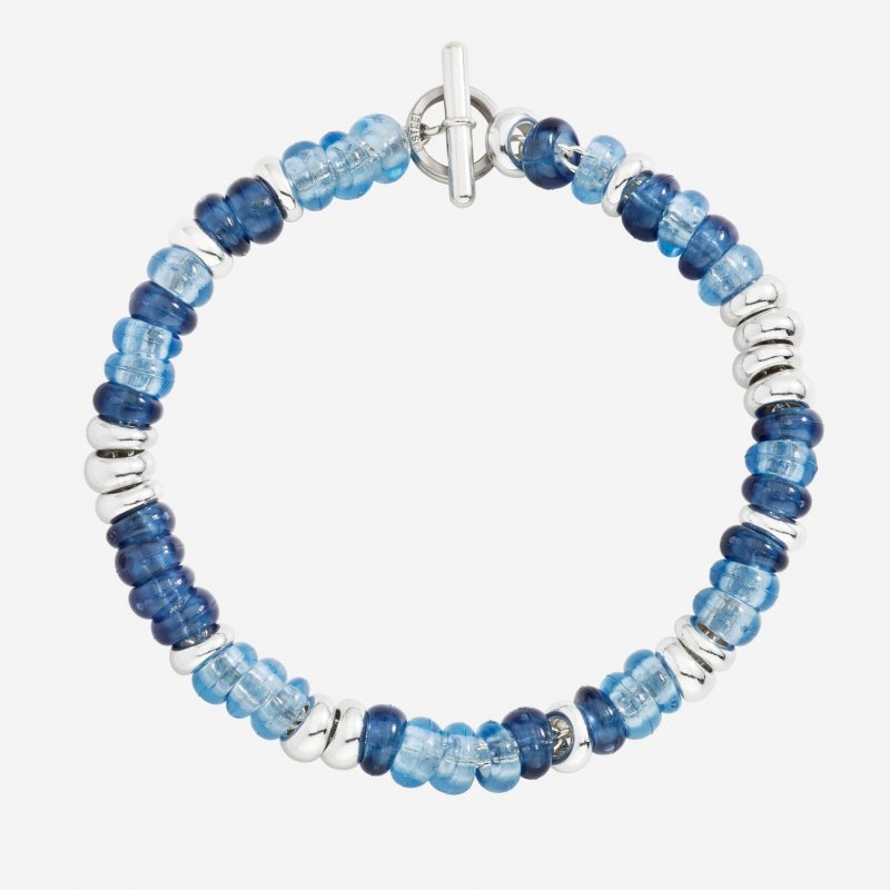 Bracciale Rondelle Argento & Plastica Riciclata - Dodo