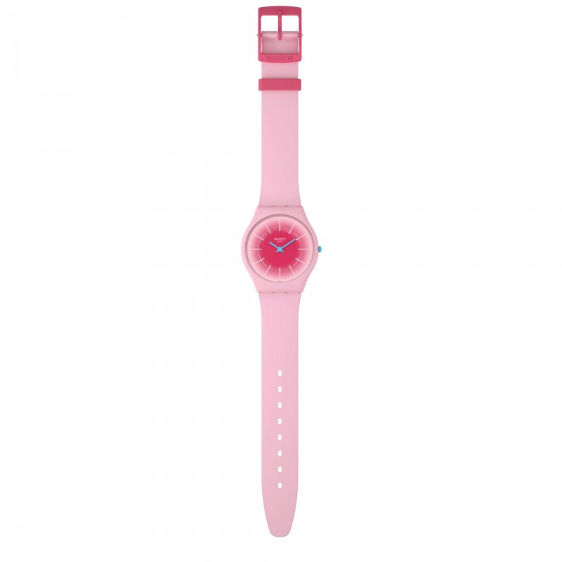 Orologio Radiantly Pink - Swatch - Rosa - Skin