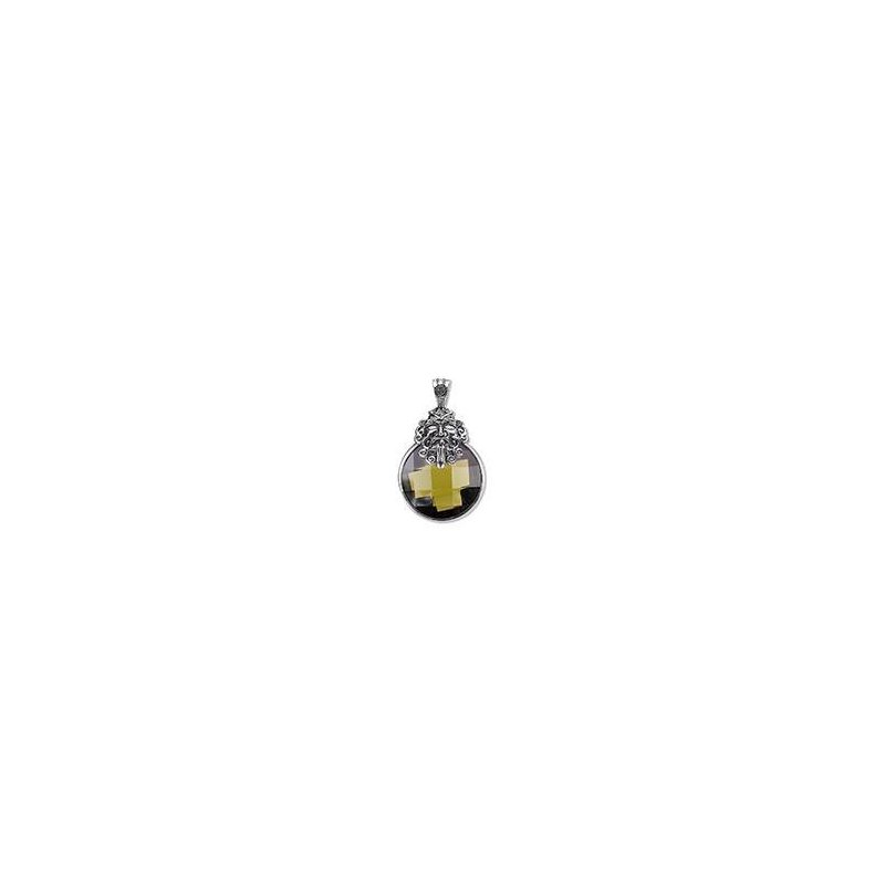 Pendente Maschere Ag 925 E Zirconia Sfacc - Gerardo Sacco