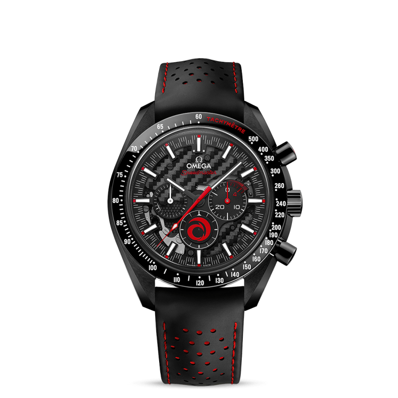 Omega - Dark Side Of The Moon Chronograph 44,25 Mm - Ceramica Nera - Cinturino Caucciù