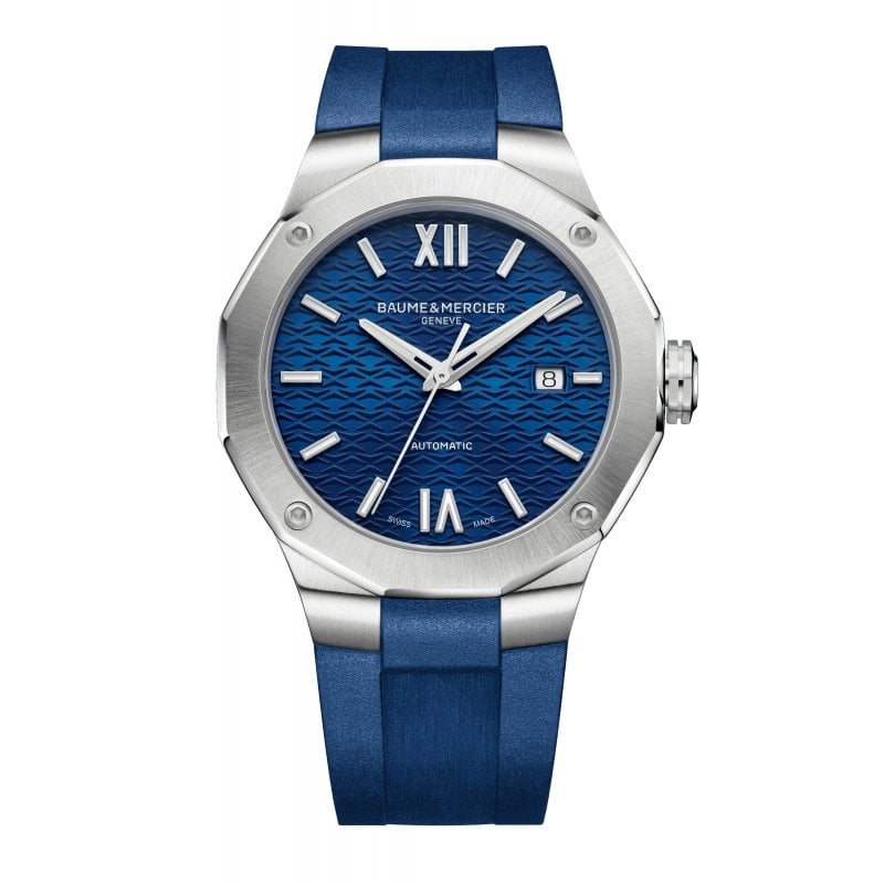 Baume&Mercier Riviera 10619 - Automatico - Acciaio - Blu