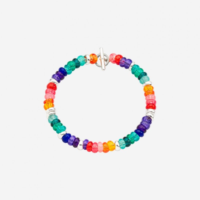 Bracciale Rondelle Argento & Pet - Dodo