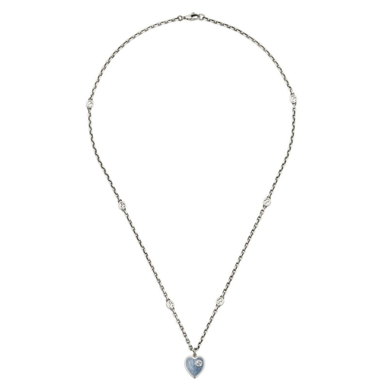 Collana Gucci Heart - 645545 J89B4 8490