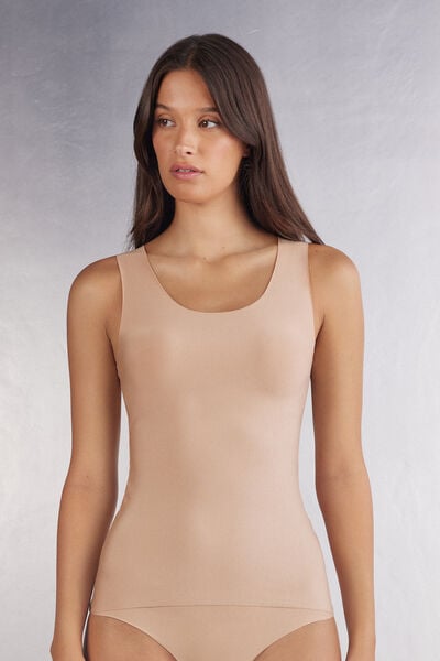 Intimissimi Canotta Superior Comfort Donna Naturale Taglia M