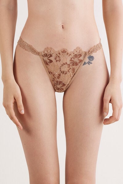 Intimissimi Perizoma Fianchetto Summer Glow Donna Naturale Taglia 4