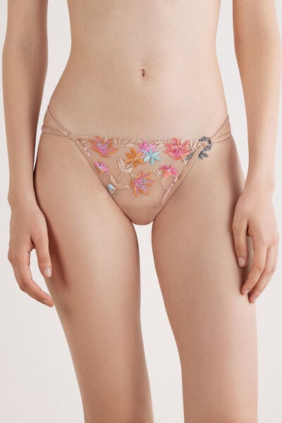 Intimissimi Perizoma Fianchetto Here Comes The Sun Donna Multicolore Taglia 3