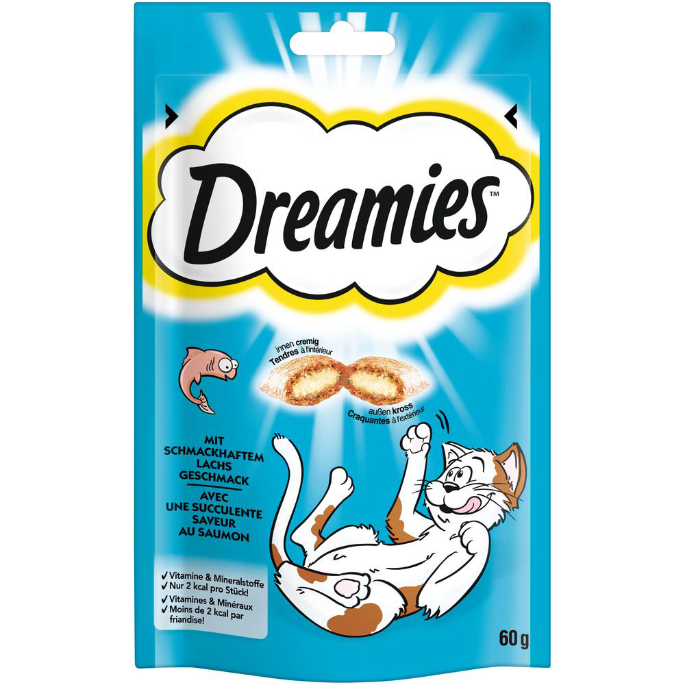 Catisfactions Snack per gatti - Salmone 60 g