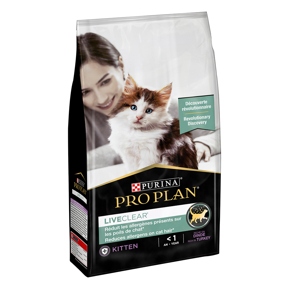 PURINA PRO PLAN LiveClear® Gattini Ricco in Tacchino - 1,4 kg