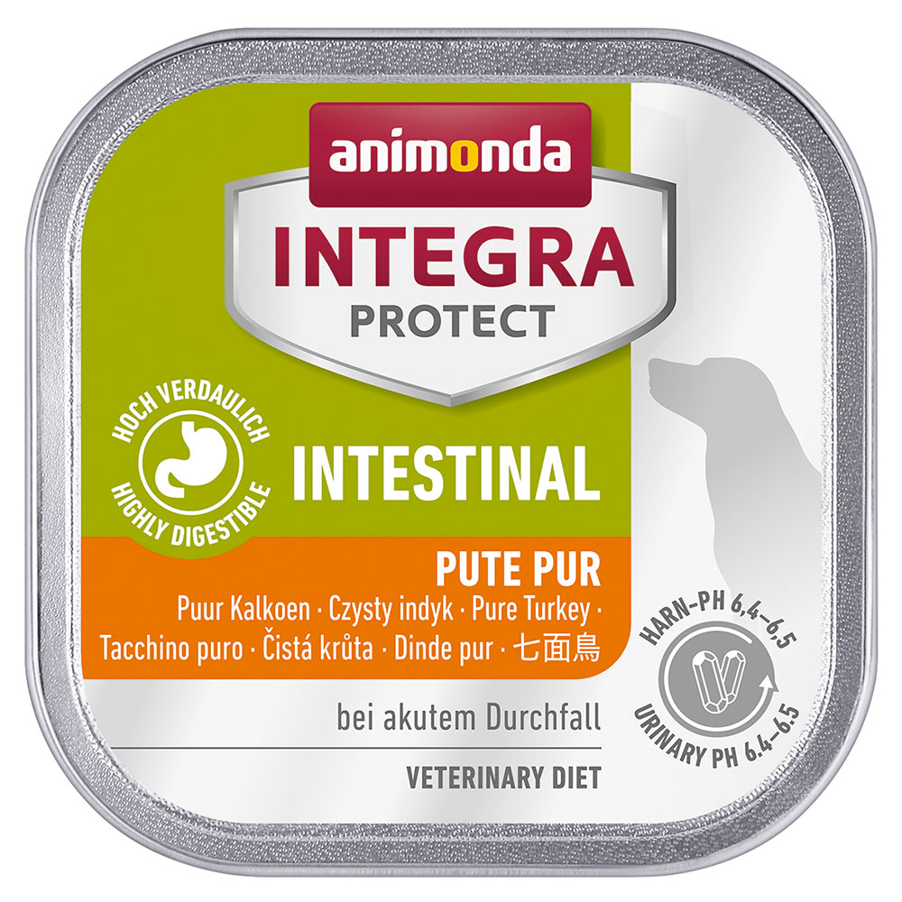 animonda Integra Protect Intestinal Vaschetta Alimento umido per cani - 6 x 150 g Tacchino