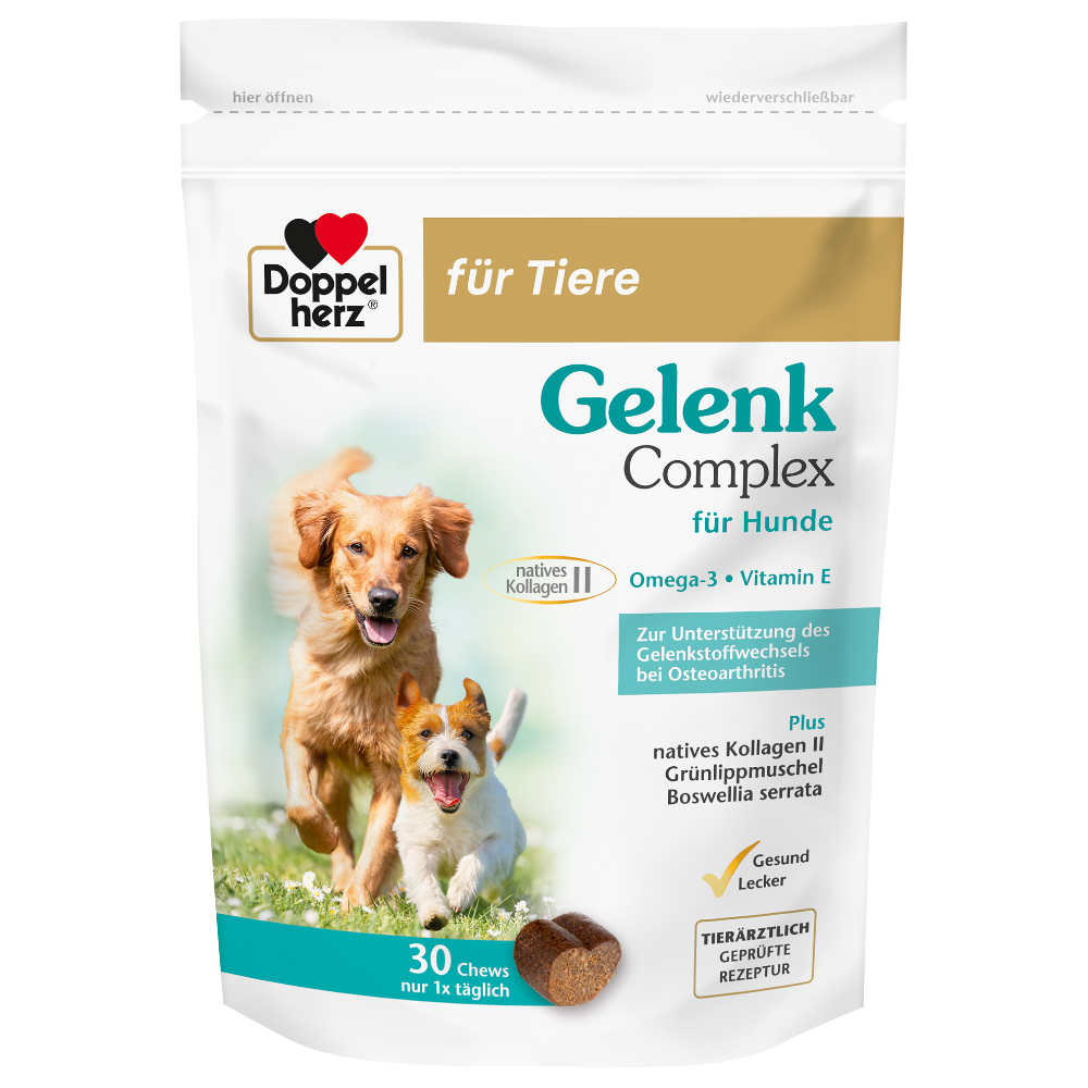 Complemento alimentare articolare Doppelherz per cani - 30 Bocconcini (90 g)