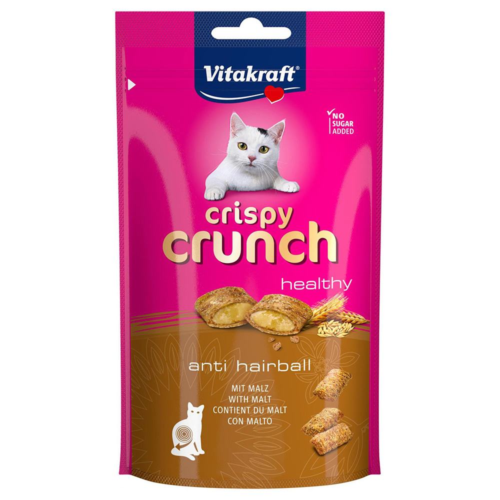 Vitakraft Crispy Crunch con Malto Snack per gatto - 60 g