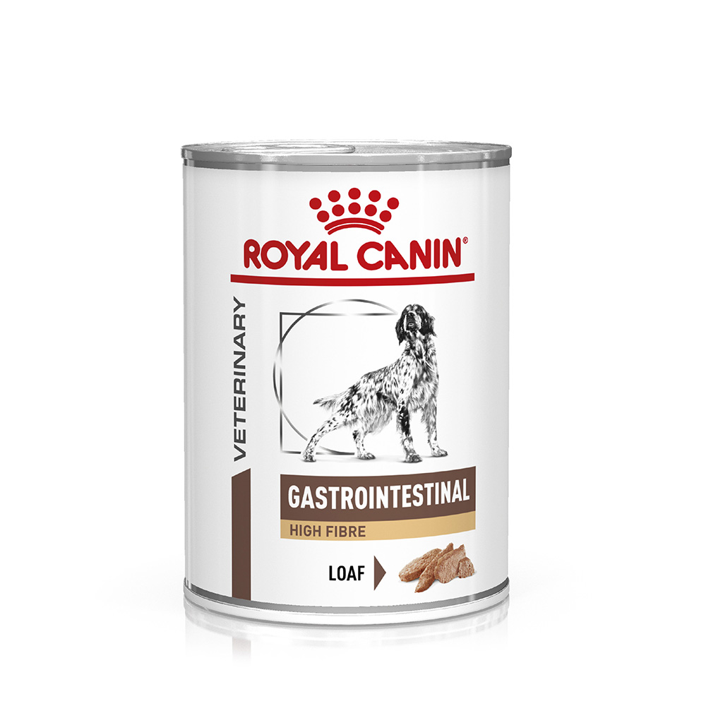 Royal Canin Gastrointestinal High Fibre Veterinary Canine Mousse per cane - 12 x 410 g