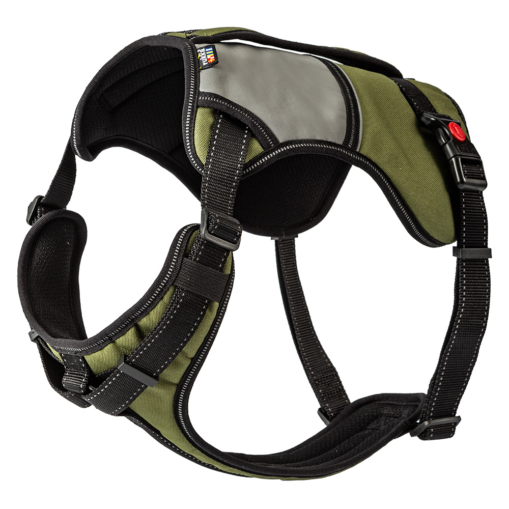 Pettorina Rukka® Mission, verde oliva - 80 - 100 cm circ. torace x H 2,5 cm