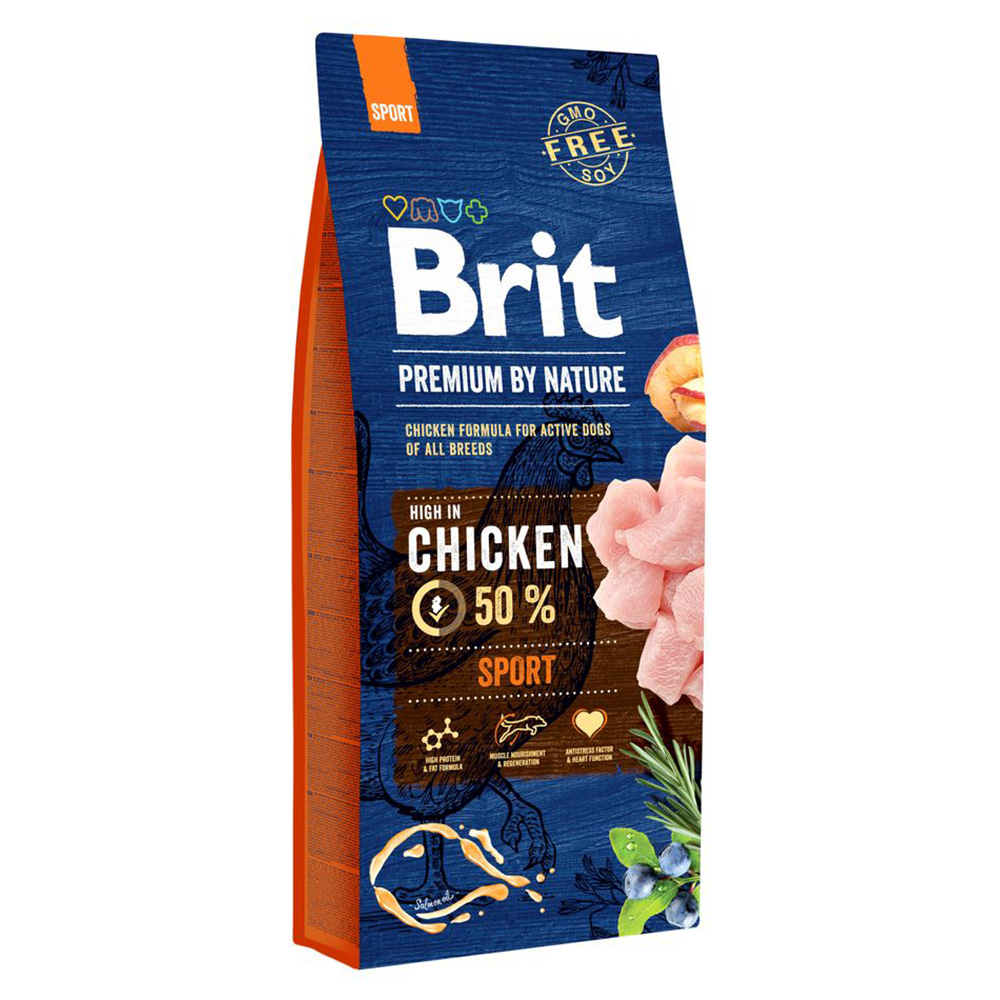 Brit Premium di Nature Sport Crocchette cane - 15 kg