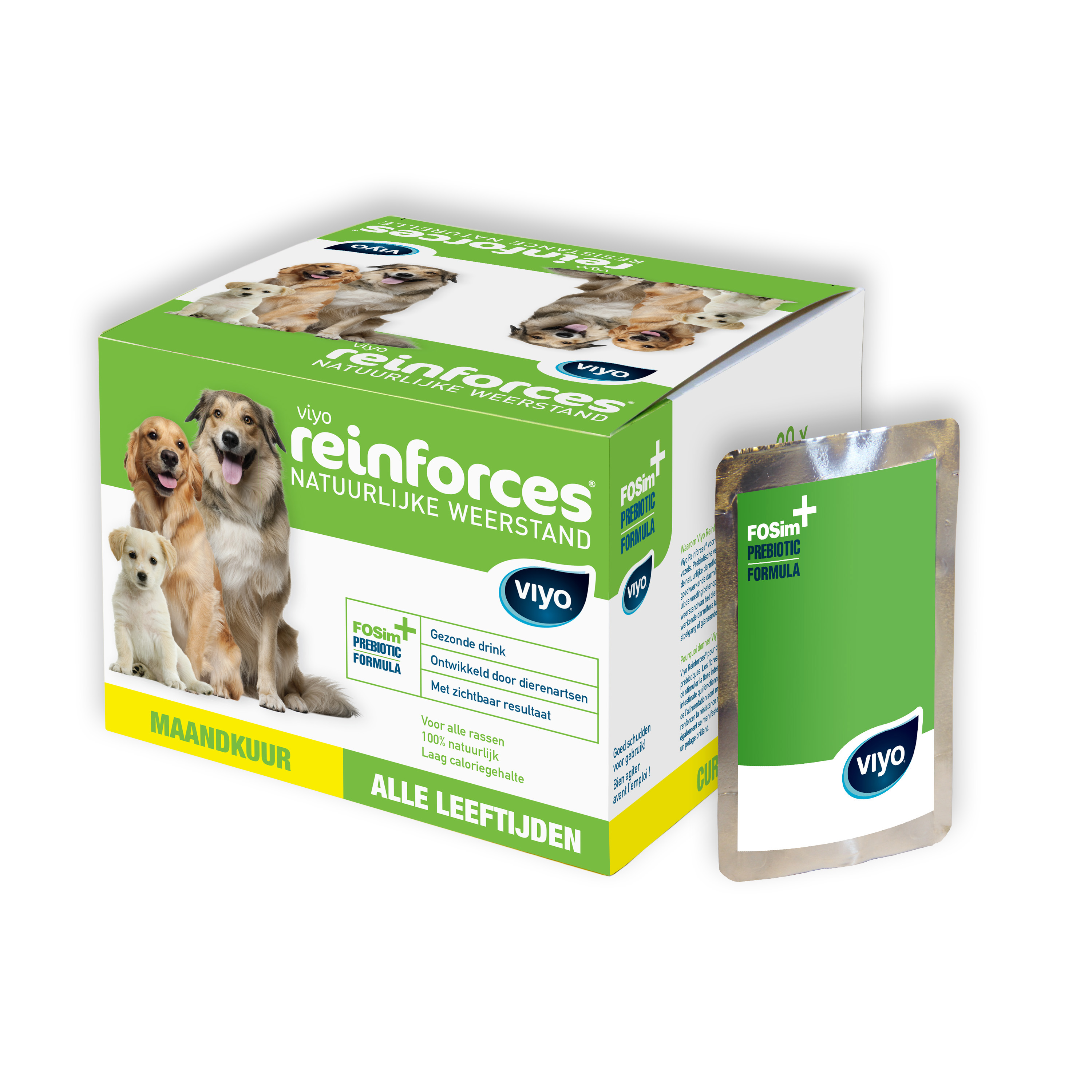 Viyo Reinforces Bevanda prebiotica per cani - 30 x 30 ml