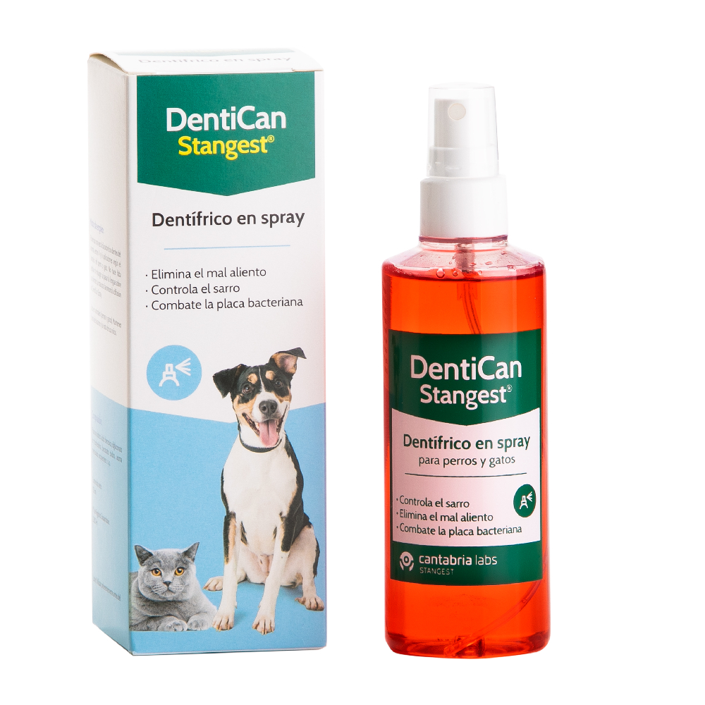 Dentican Dentifricio Spray per cani e gatti - 125 ml