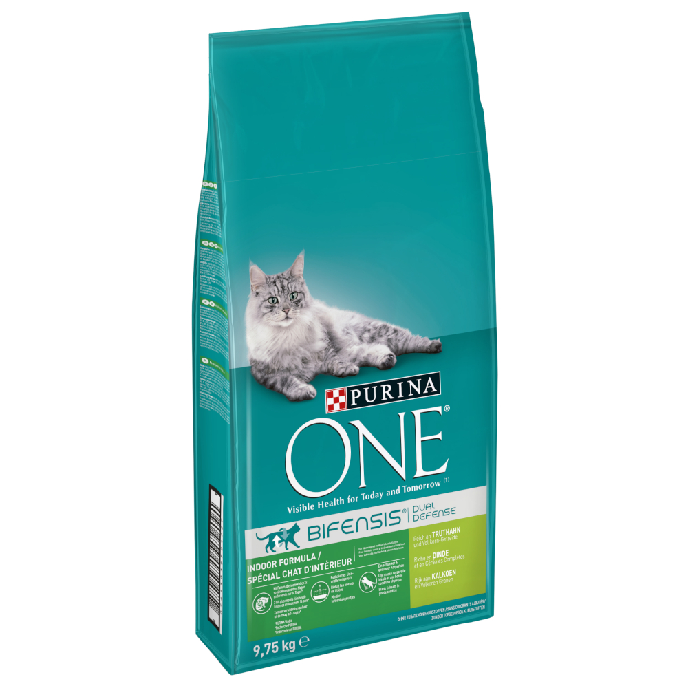 PURINA ONE Indoor Formula Crocchette per gatti - 9,75 kg