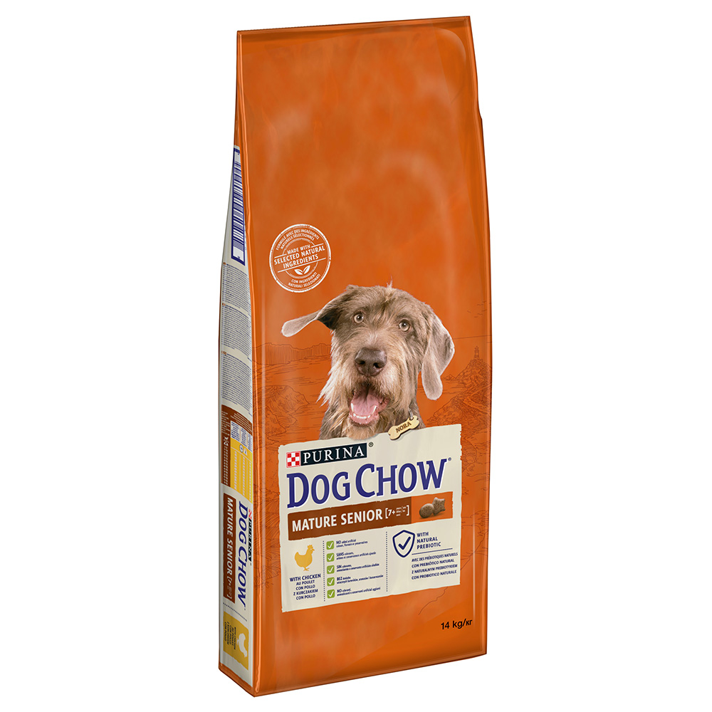 PURINA Dog Chow Mature Senior Pollo Crocchette per cane - 14 kg