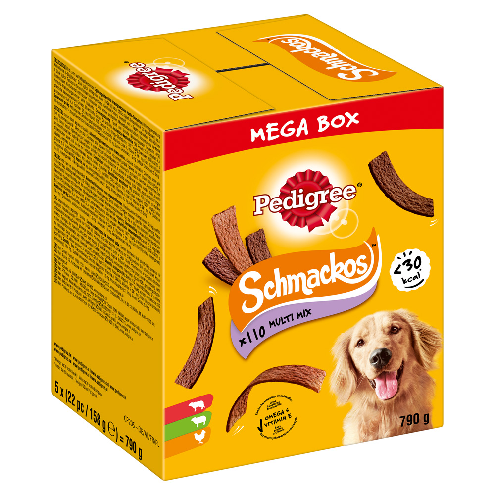 Pedigree Schmackos Multipack Snack per cane - 110 pezzi