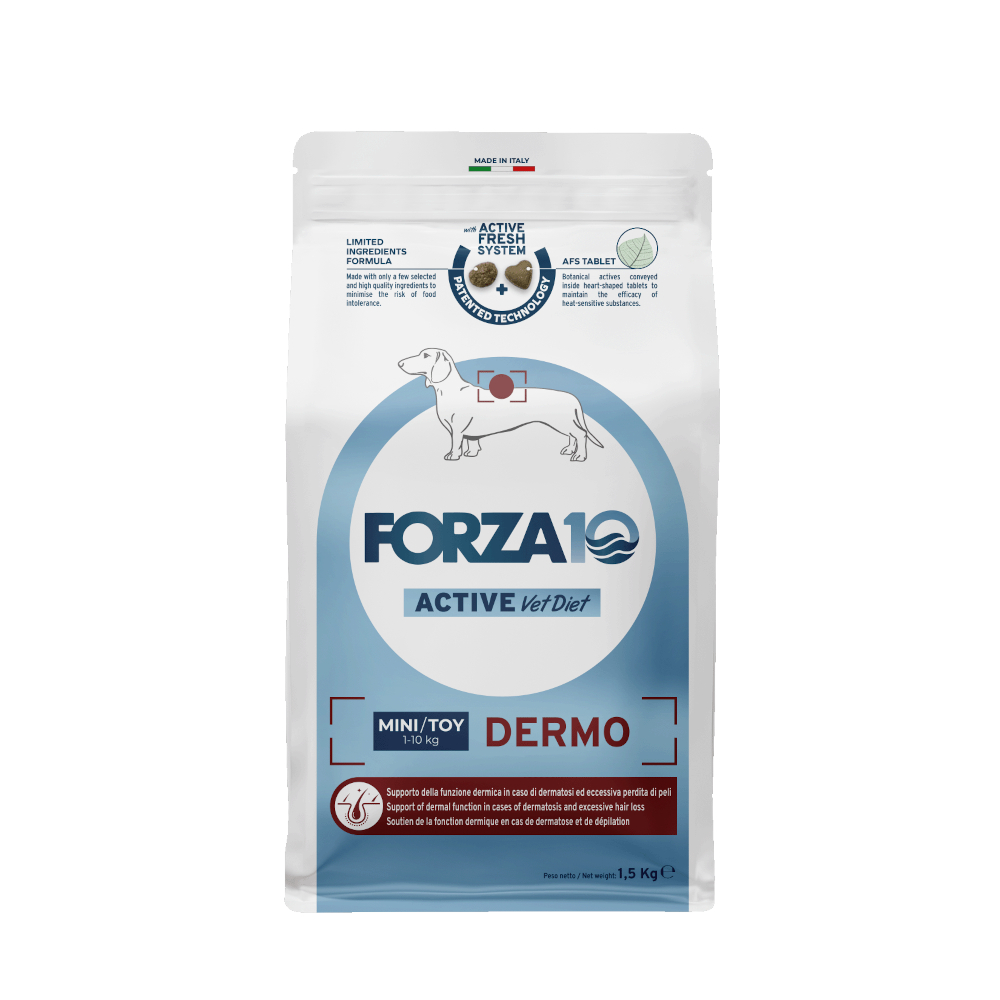 Forza10 Active Line Mini/Toy Dermo Crocchette cane - 1,5 kg