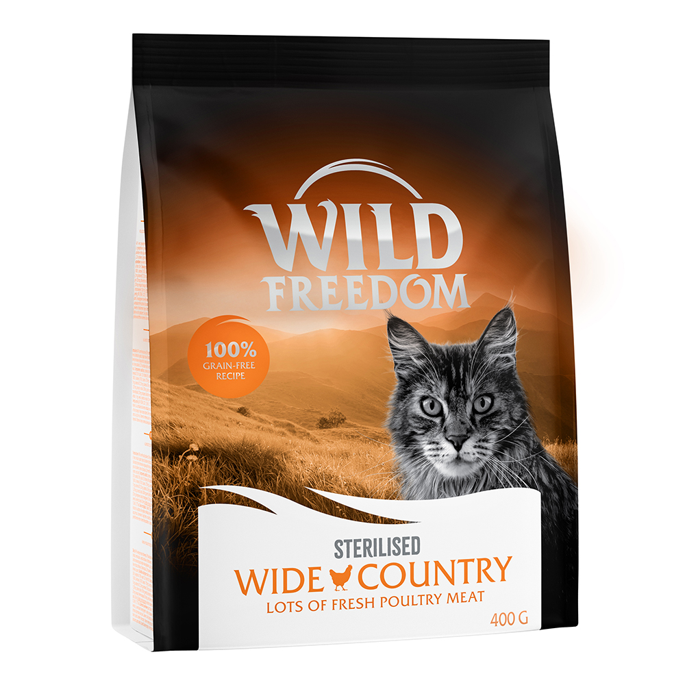 Prezzo speciale! 400 g Wild Freedom Spirit Of - Adult "Wide Country" Sterilised Pollame