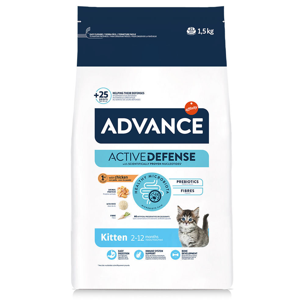 Advance Kitten Pollo Crocchette per gatto - 1,5 kg