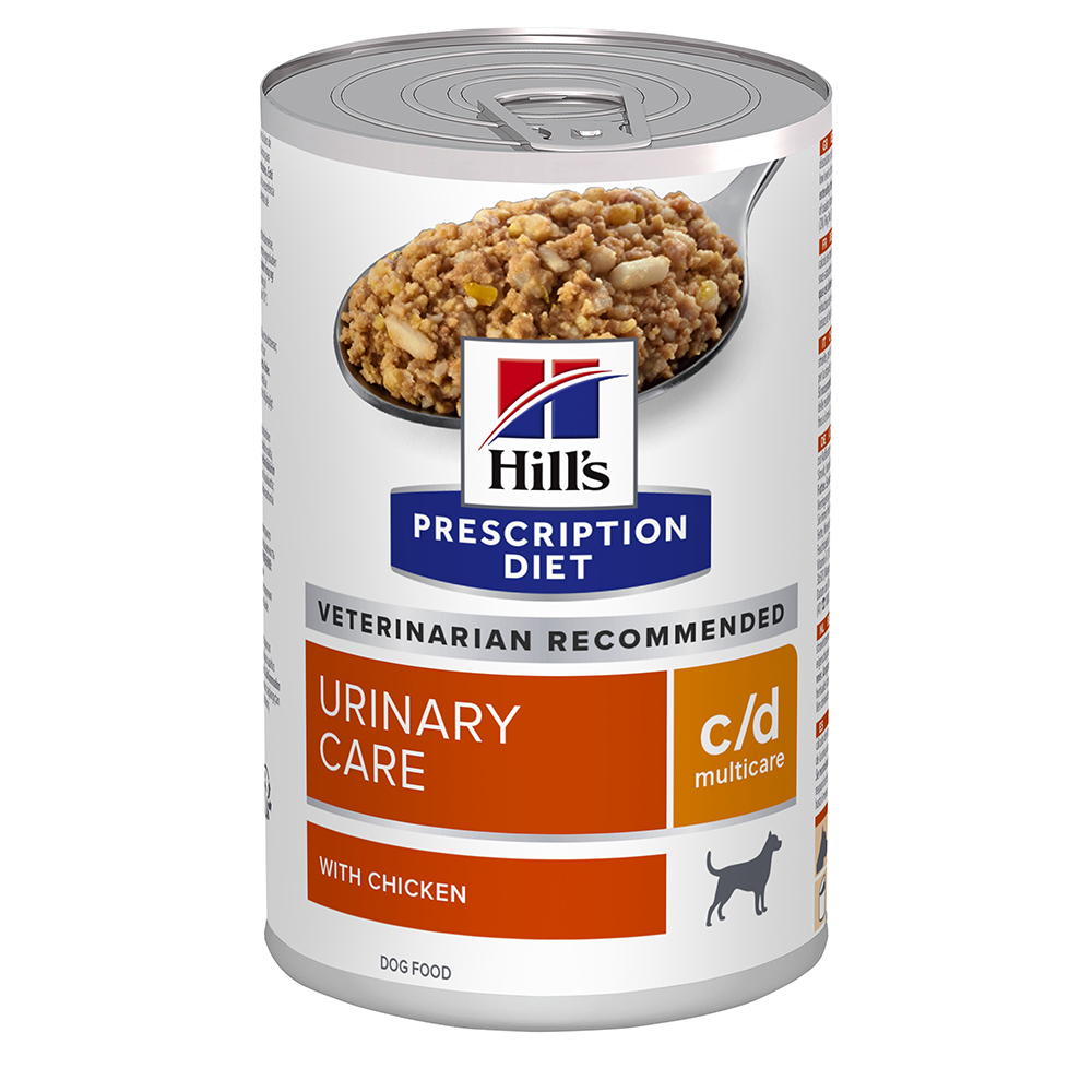 Hill's Prescription Diet c/d Multicare Urinary Care Pollo umido per cani - 12 x 370 g