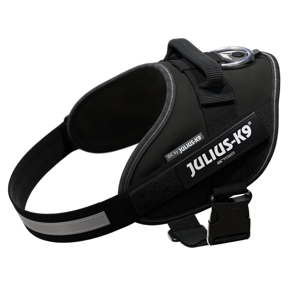 Pettorina JULIUS-K9 IDC® Power Black - 58 - 76 cm circ. torace