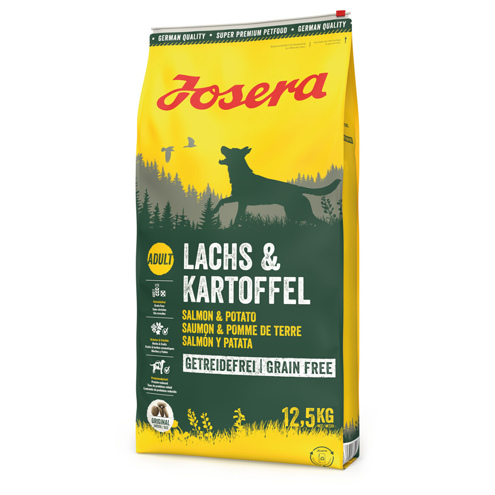 Josera Salmone & Patate Crocchette senza cereali per cane - 12,5 kg