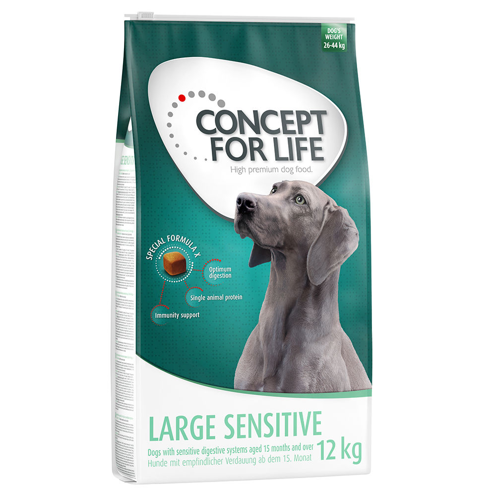 Concept for Life Large Sensitive Crocchette per cani - 12 kg