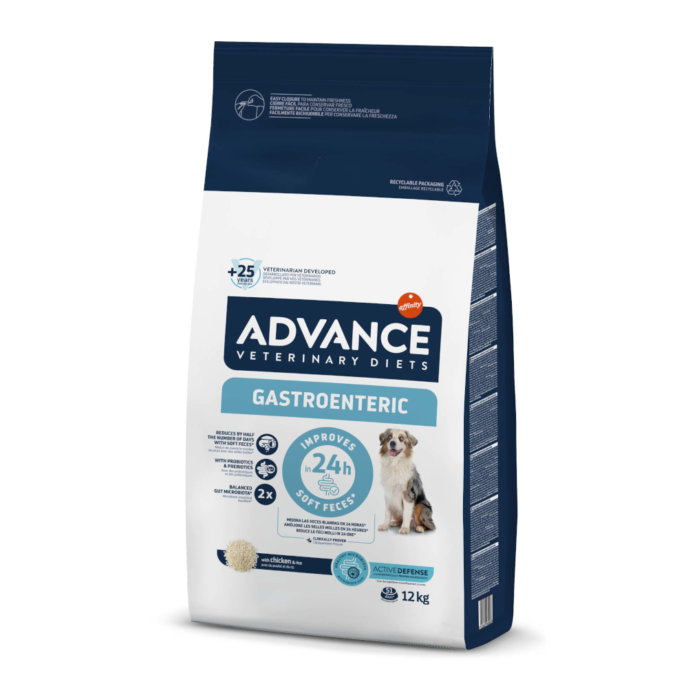 Advance Gastroenteric Veterinary Diets Crocchette cane - 12 kg