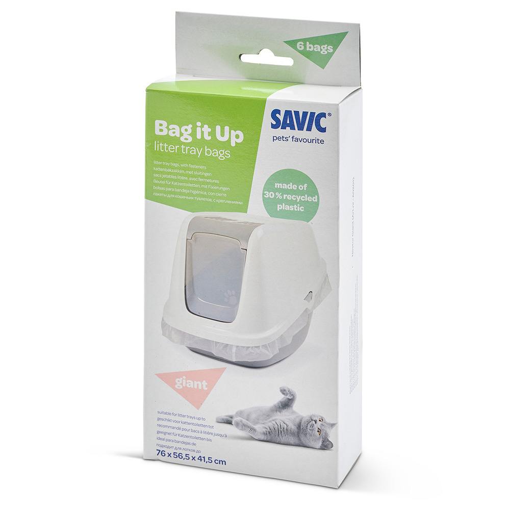 Sacchetti igienici Savic Bag it Up Litter - Giant - 6 pz