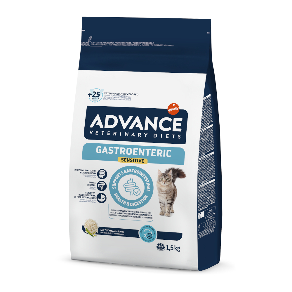 Advance Veterinary Diets Gastro Sensitive Crocchette gatto - 1,5 kg