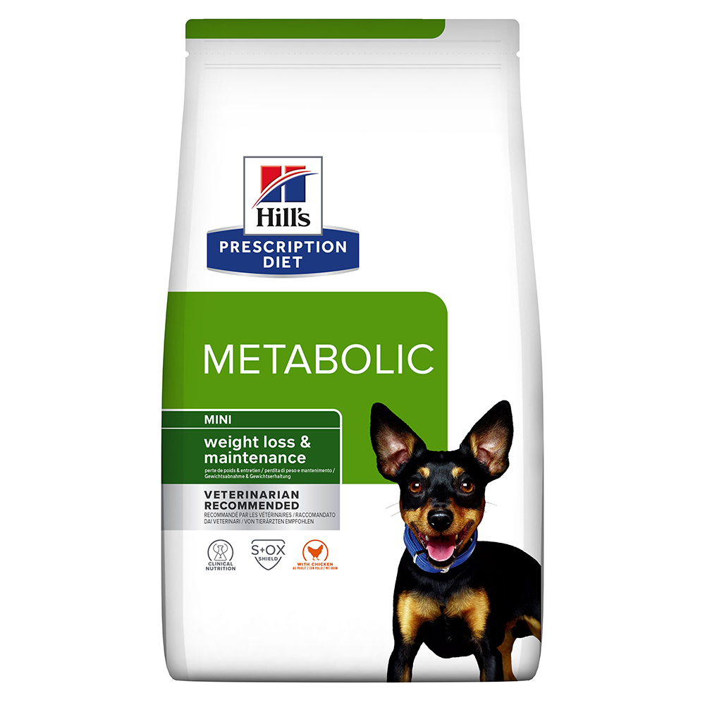 Hill's Prescription Diet Metabolic Mini crocchette cane - 1 kg