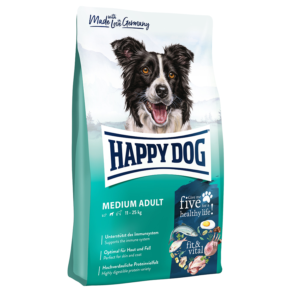 Happy Dog Supreme Fit & Vital Medium Adult Crocchette per cane - 12 kg