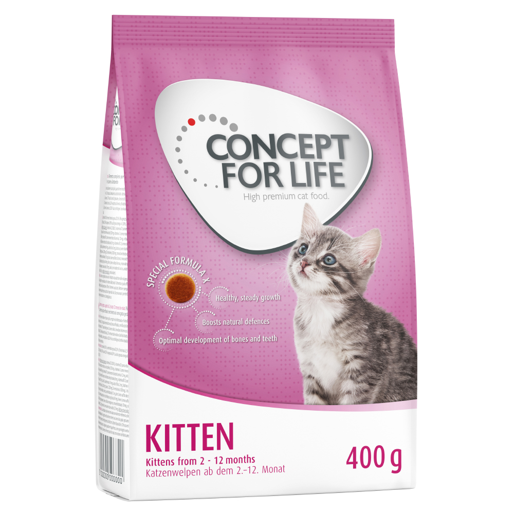 400g Kitten Concept for Life kissan kuivaruoka