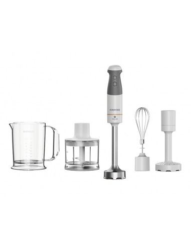 Kenwood HBM40.306WH Frullatore a immersione 850 W Grigio, Trasparente, Bianco