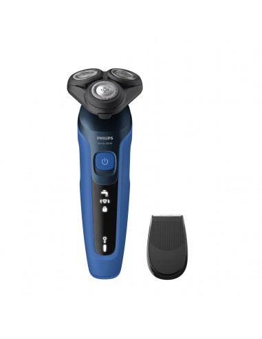 PHILIPS PED S5466/17 Rasoio Batteria Nero, Blu