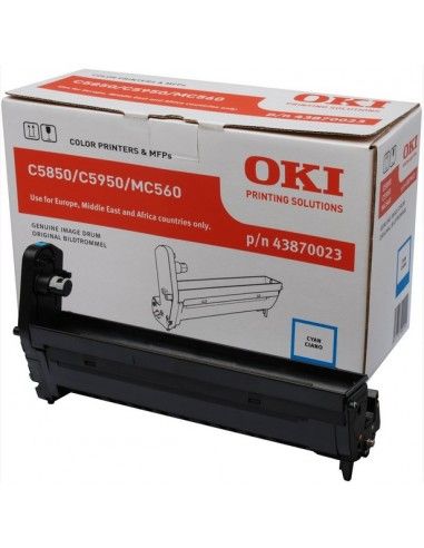 Oki TAMBURO STAMPA CIANO C5850/5950 - 43870023