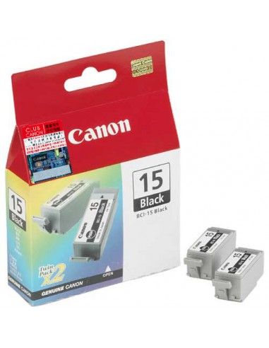Canon BCI 15 BK Serbatoio Nero I70/I80/I90 2PZ - 8190A002