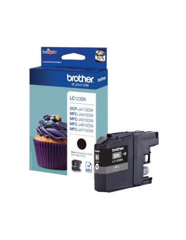 Brother LC123BK Cartuccia Nero Originale