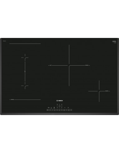 Bosch PVS851FC5Z Piano Cottura a induzione 4 Fornelli 80 cm Nero